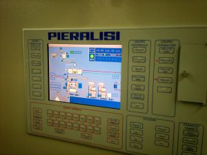 Made in Italy, the Pieralisi is computerized but the operator has manual control over the critical stages to optimze production quality